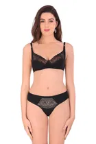 Cotton Non Padded Lingerie Set for Women 