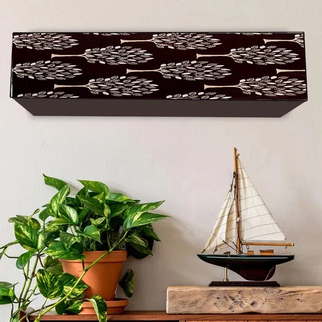 PVC Printed AC Cover (Multicolor, 1.5 Ton)