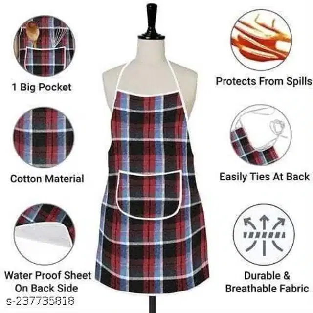Waterproof Apron for Women (Multicolor)