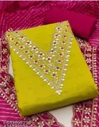 Silk Blend Pakistani Suits for Women 