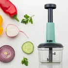 Instant Manual Push Chopper 650 ml - Assorted