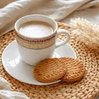 Ceramic Tea & Coffee Cup, White, Pack of 6 