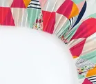 Glace Cotton Printed Fitted Double Bedsheet with Two Pillow Covers 