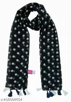 Poly Chiffon Printed Scarve for Women 