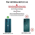 Artificial Leather Flip Cover For Motorola E13 