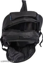 Polyester Backpack for Men & Women, Black