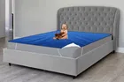 Homwatica Waterproof Mattress Protector Blue 72X75In Pack Of 1