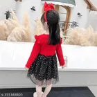 Cotton Blend Frock for Girls 