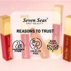 Seven Seas Liquid Lipstick for Women, Maroon 