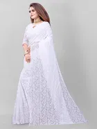 Net Floral Saree for Women 