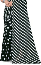 Georgette Printed Saree for Women 