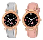 Designer Leather Analog Watch for Women & Girls 