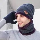 Woolen Cap with Neck Warmer for Men & Women 