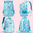 Polyester Backpack Bag, Blue
