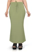 Lycra Solid Saree Petticoat for Women 