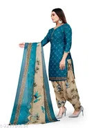 Cotton Printed Salwar Suit for Women 