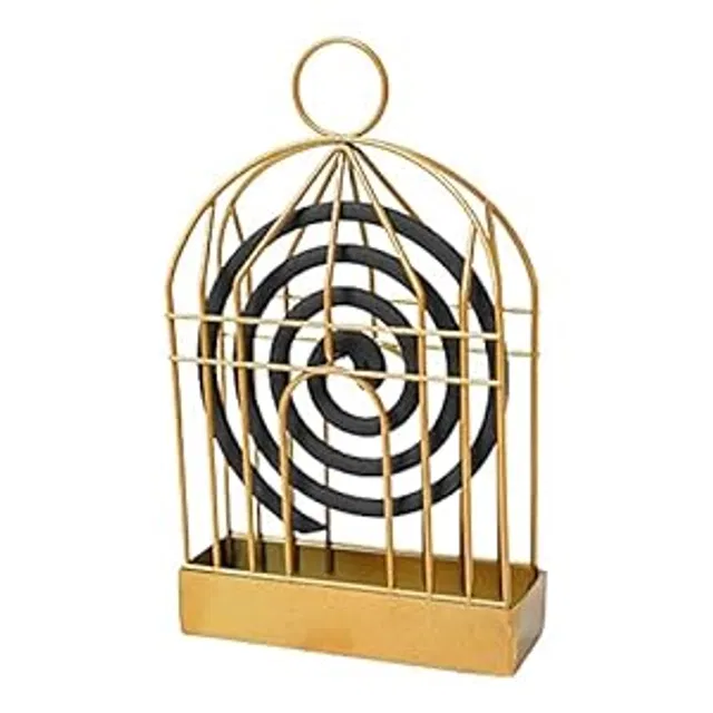 Portable Metal Mosquito Coil Holder Incense Holder Retro Incense Coil Burner