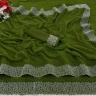 Georgette Woven Design Saree for Women 