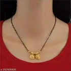 Alloy Mangalsutra with 2 Pair Earrings for Women 