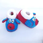 LMN Child Care Velvet Baby Booties 