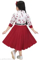 Cotton Blend Frock for Girls 