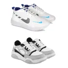 Sports Shoes for Men, Multicolor, Pack of 2 