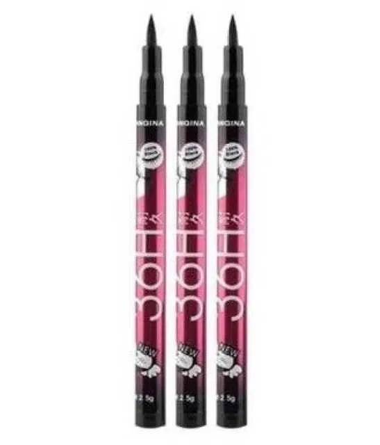 Lenon Makeup Accessory Beauty Yanquina 36 Hrs Pencil Eyeliner Black (3 G) (Pack of 3) (D54)