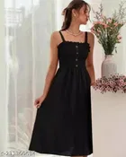 Poly Crepe Dress for Women 