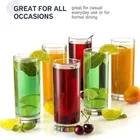 Afast 300 Ml Plain Glass Suitable For Drinking Water, Juice - Pack of 6