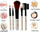 Makeup Brushes Set, Multicolor, Set of 1