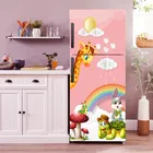 Vinyl Wallpaper Sticker for Fridge Door 