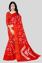 Cotton Printed Saree for Women 