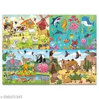 Action Words + 4 In 1 Animals Adventures + Era Of Dinosaur| Set of 3 - Engaging Puzzle Learning Fun for Kids!