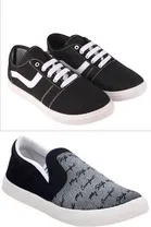 Sneakers for Men, Pack of 2, Multicolor 