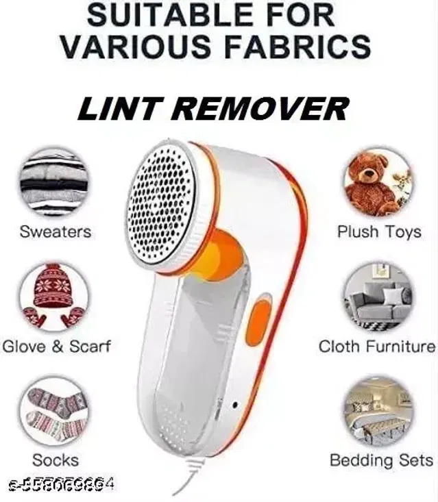 Electric Lint Remover (Bhur Remover) Removes lint from All Woolens Sweaters, Blankets, Jackets (Set of 1)