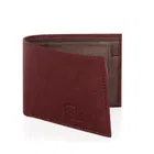 PU Leather Men's Wallet – Slim, Bifold Design with Card & Cash Compartments 