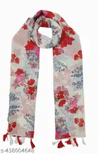 Poly Chiffon Printed Scarve for Women 