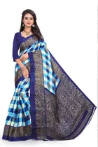 Khadi Silk Printed Saree for Women 