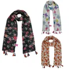 Chiffon Printed Scarves for Women & Girls 