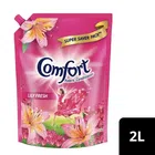 Comfort After Wash Lily Fresh Fabric Conditioner Pouch 2 L