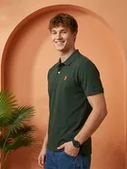 Solid Polo T-shirt for Men 