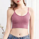 Cotton Blend Padded Camisole Bra for Women 