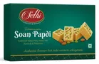 Gift Pack- Sethi Soan Papdi 250 g, Navguni Almond Nonpareil 200 g with Potli