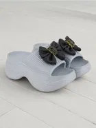 Slippers for Women, Grey 