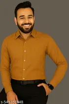 Cotton Blend Solid Shirts for Men, Multicolor 