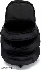 Polyester Backpack for Men & Women, Black