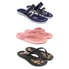 Combo of Flats with Slippers for Women 
