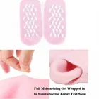 Silicone Gel Spa Heel Socks for Women & Men 1 Pair 