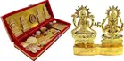 Shree Dhan Laxmi Kuber Bhandari Yantra Brass Yantra with laxmi ganesh ji Brass Yantra 