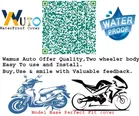 Polyester Water Resistance Cover for Hero Splendor with Tyre Light 